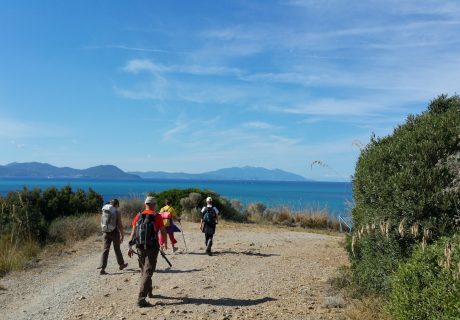 Itinerary from Cala Moresca to the Gulf of Baratti