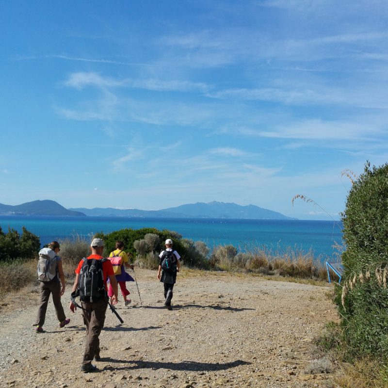 Itinerario da Cala Moresca al Golfo di Baratti